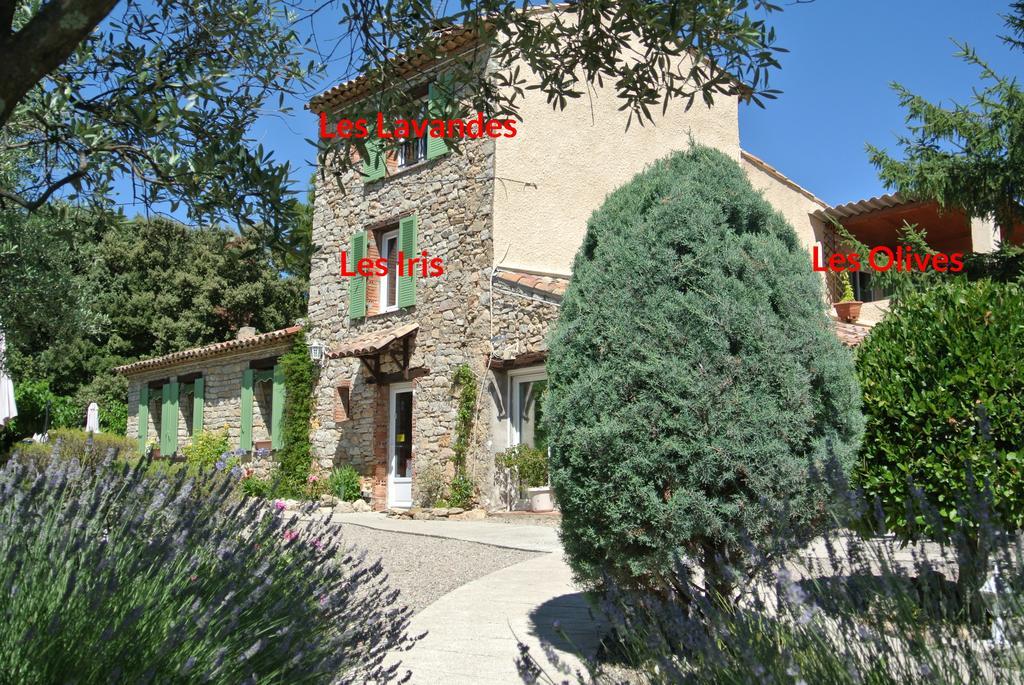 Bed and Breakfast La Vieille Bastide Flayosc Exterior foto