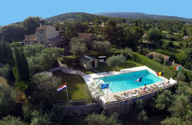 Bed and Breakfast La Vieille Bastide Flayosc Exterior foto